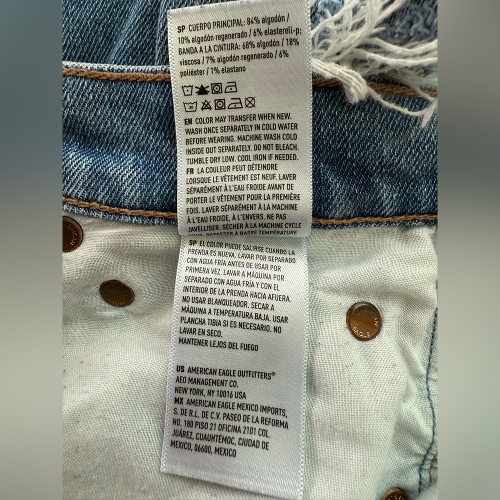 American Eagle Outfitters Blue Baggy Jeans - Picture 13 of 13